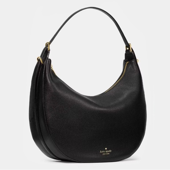 kate spade Handbags - Kate Spade Elegant Black Hobo Bag